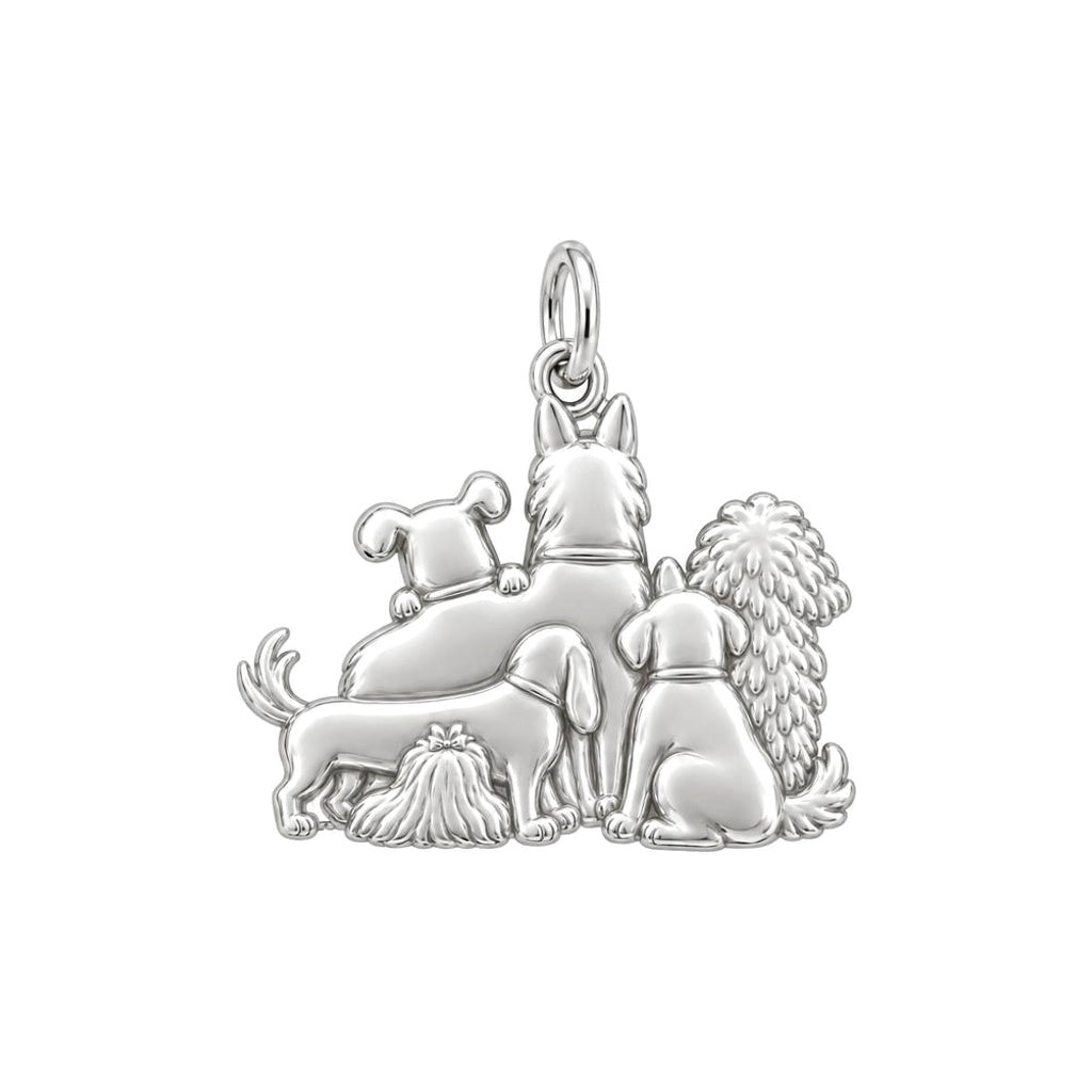 Full House Furry Friends Charm and Polyester Cord Bracelet Set