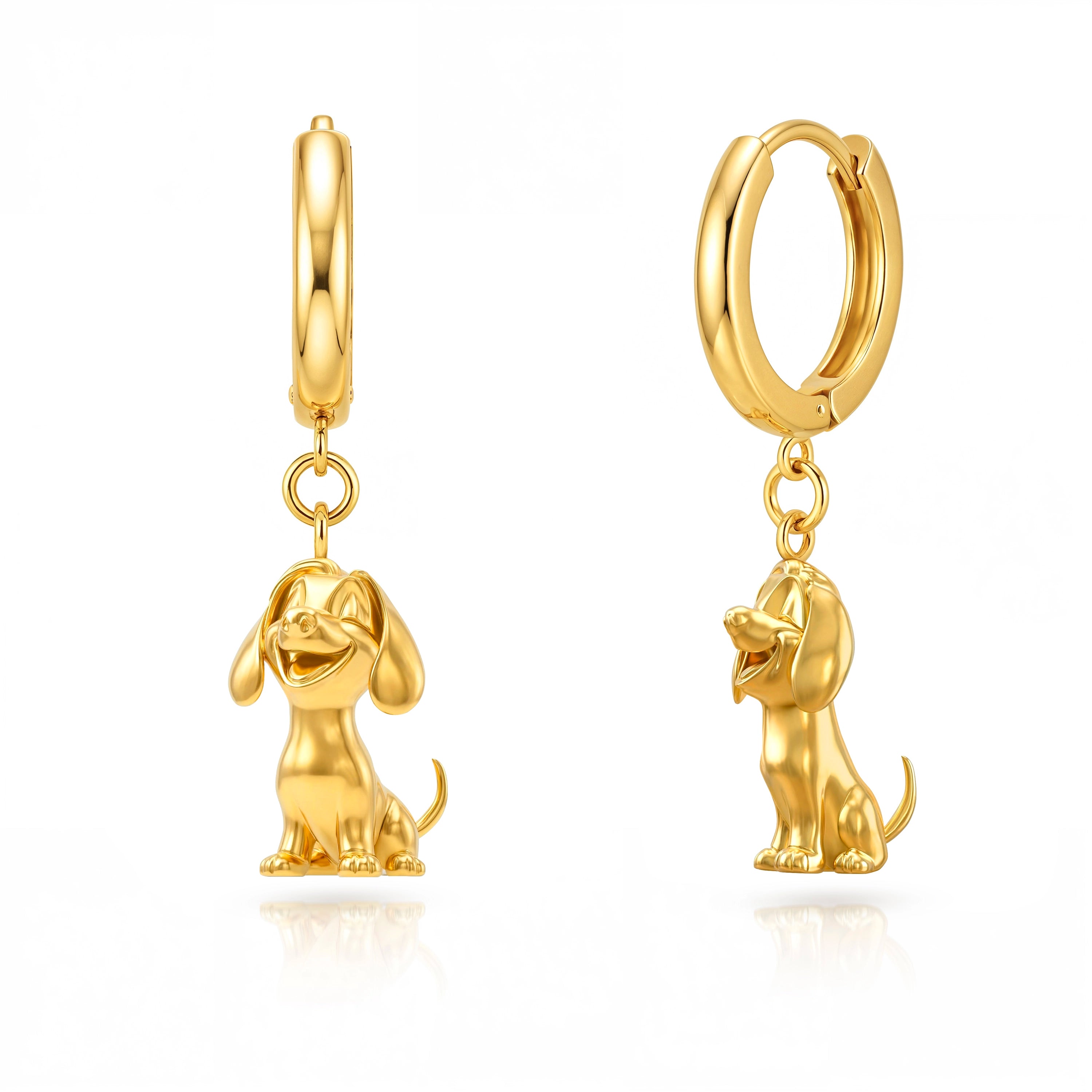 Soulyshine Signature - Personalized Companion Handcrafted Huggie Earrings