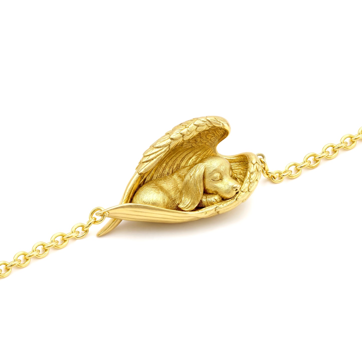 Soulyshine The Sleeping Angel – Personalized Pet Bracelet