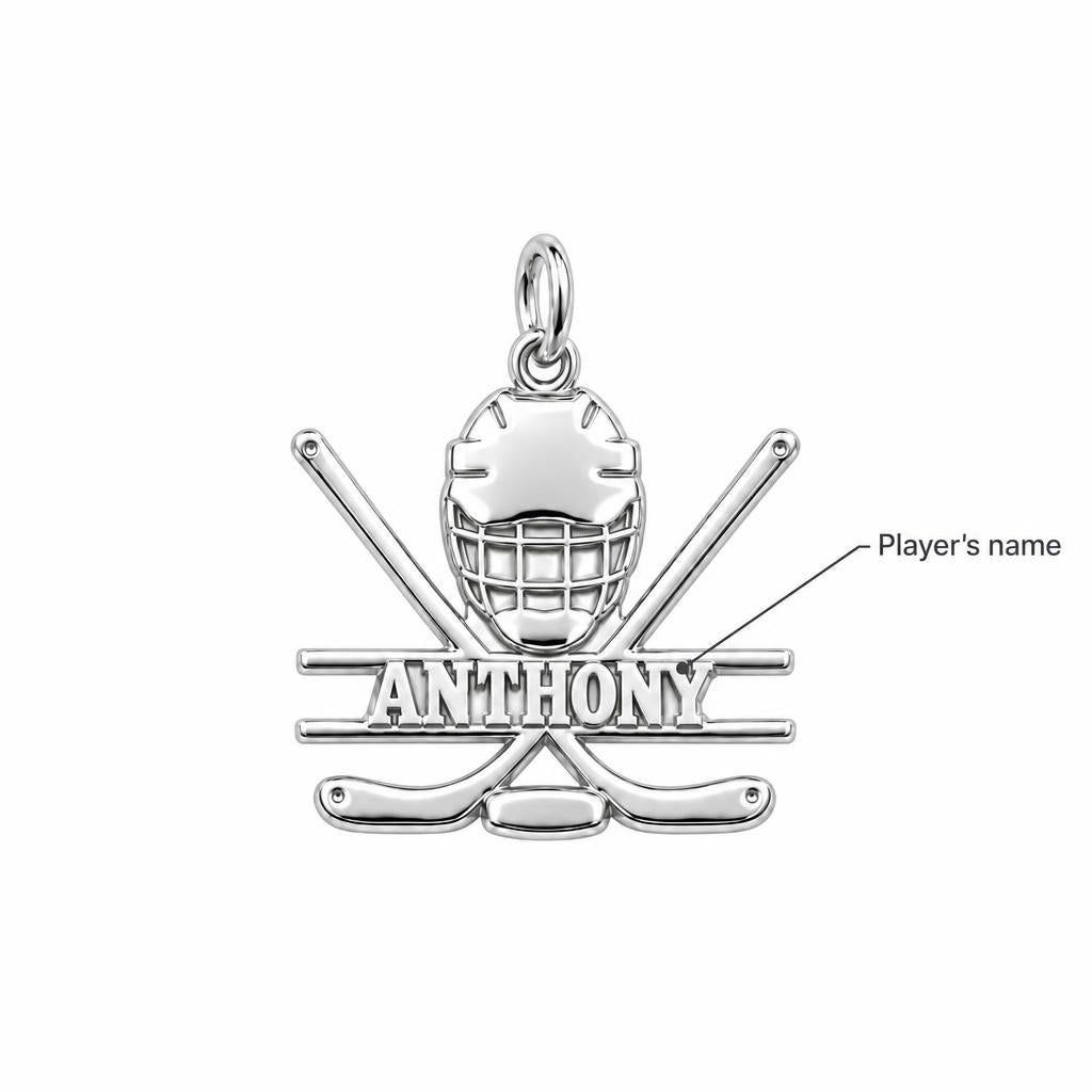 Game Day Goalie Charm Bracelet – Personalized Athlete Gift – personalization guide