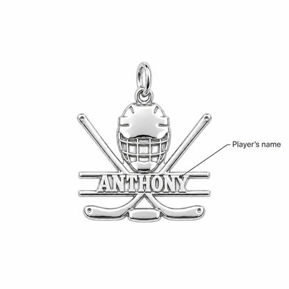 Game Day Goalie Charm Bracelet – Personalized Athlete Gift – personalization guide