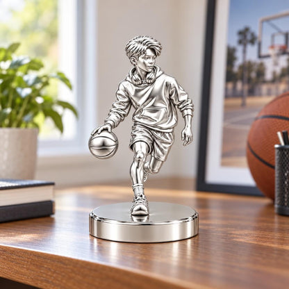 Game Point Dribbler Keepsake Plaque – worn / in use