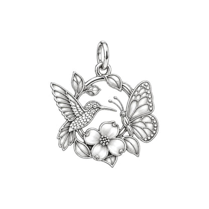Garden Friends Meadow Charm and Polyester Cord Bracelet Set
