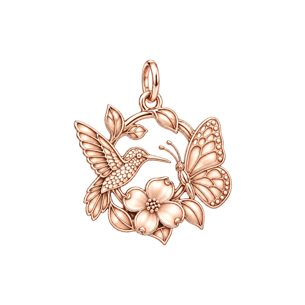 Garden Friends Meadow Charm and Polyester Cord Bracelet Set