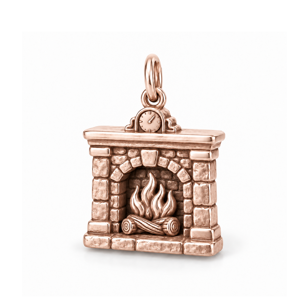 Gathering Hearth Charm — Rose Gold | charm-topics-remaining-444-2026-09-14 | topic-284