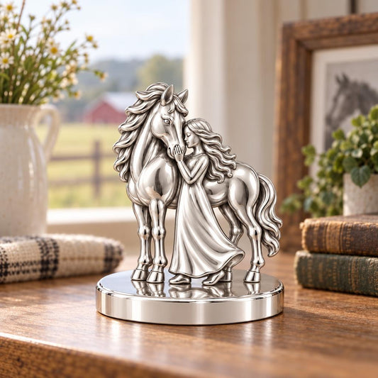Gentle Spirit Bond Keepsake Plaque – worn / in use