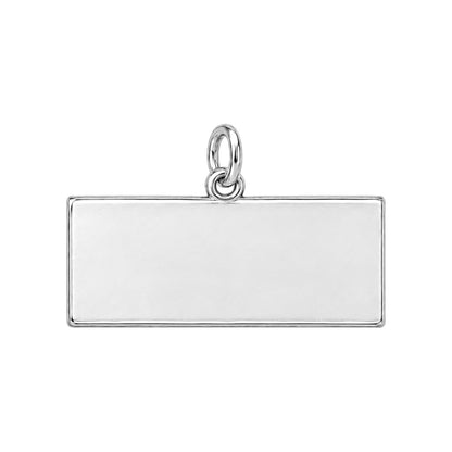 Give It To God Charm Bracelet – Personalized Faith Gift – back of the charm, engraving area