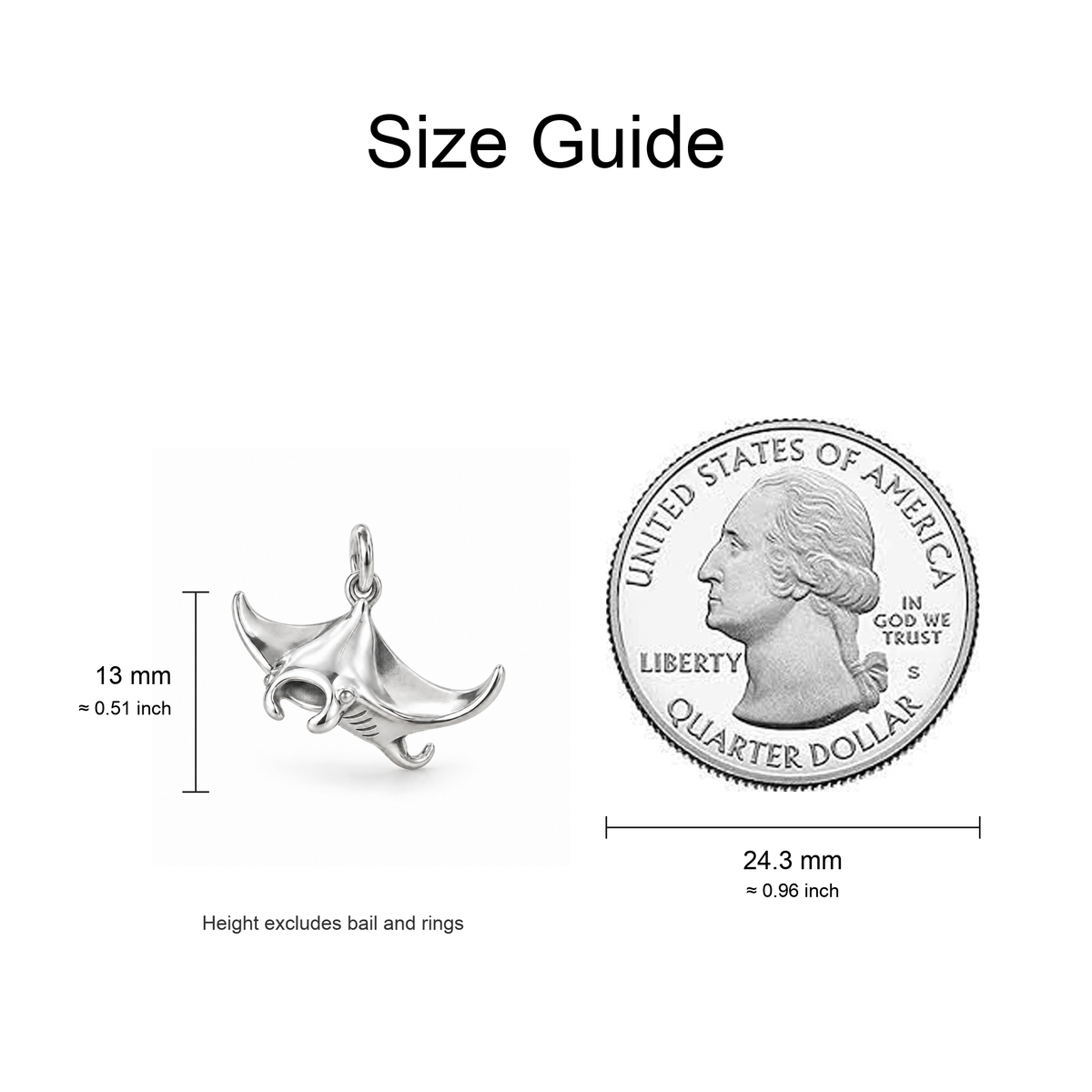 Gliding Manta Ray Charm — Size Guide | charm-topics-remaining-444-2026-09-14 | topic-117