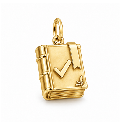 Goals Achieved Journal Charm — Gold | charm-topics-remaining-444-2026-09-14 | topic-242