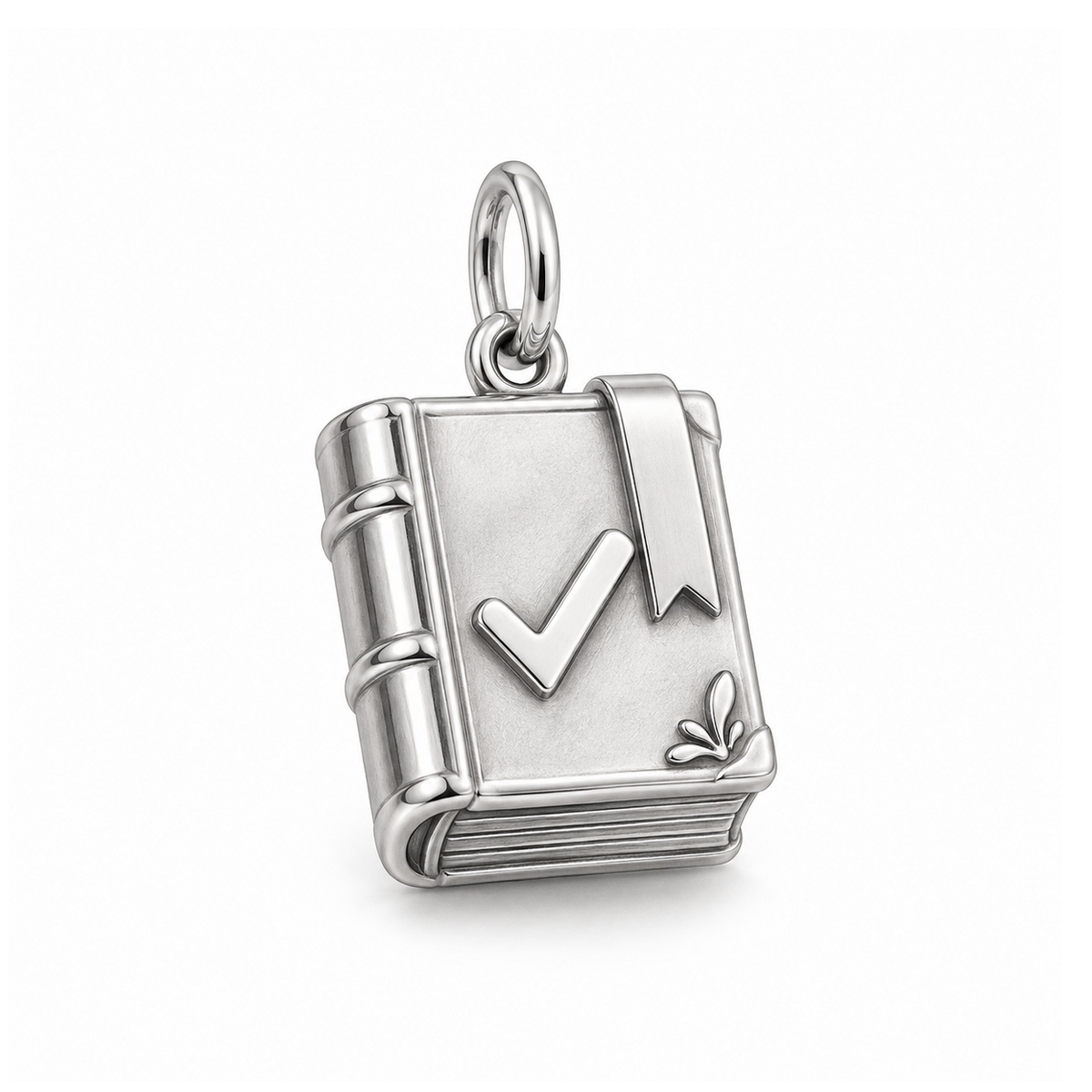 Goals Achieved Journal Charm — Silver | charm-topics-remaining-444-2026-09-14 | topic-242