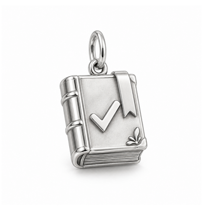 Goals Achieved Journal Charm — Silver | charm-topics-remaining-444-2026-09-14 | topic-242