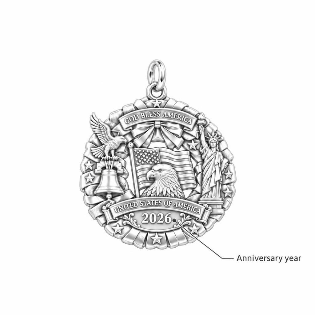 God Bless America Wreath Charm Bracelet – Personalized Veteran Gift – personalization guide