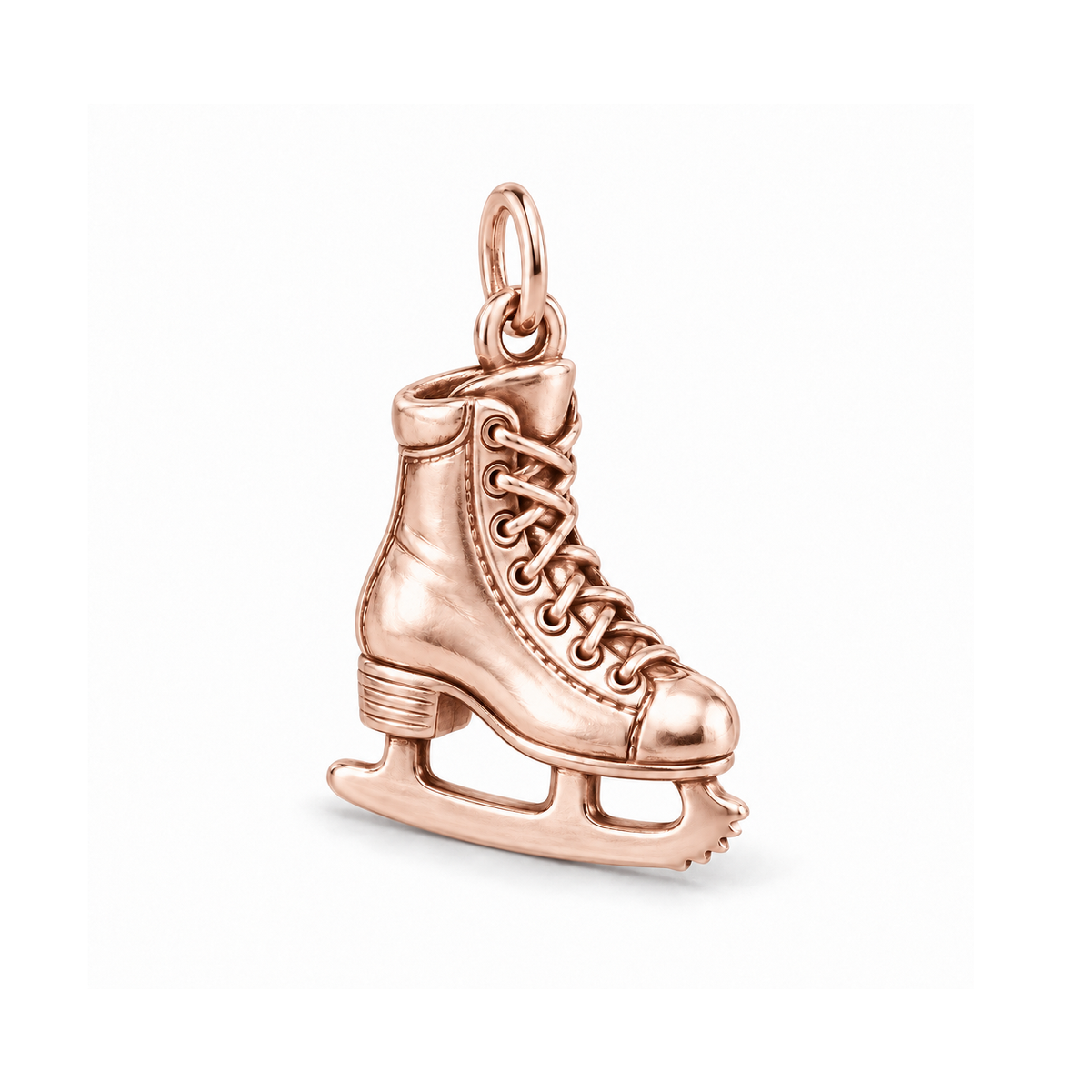 Graceful Glide Ice Skate Charm — Rose Gold | charm-topics-remaining-444-2026-09-14 | topic-344