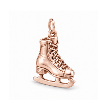 Graceful Glide Ice Skate Charm — Rose Gold | charm-topics-remaining-444-2026-09-14 | topic-344