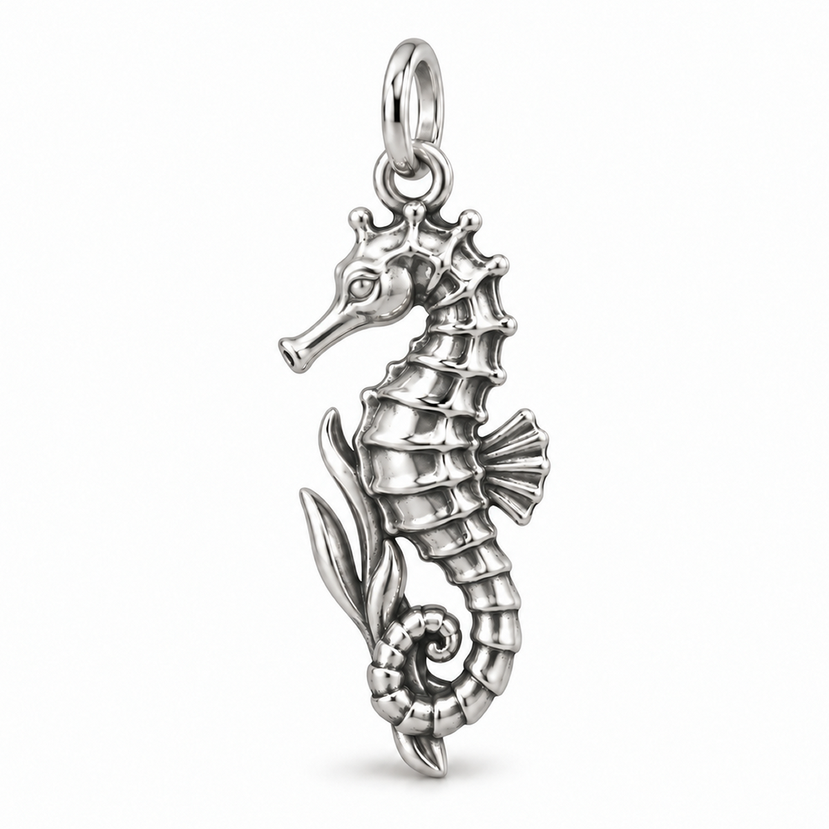 Graceful Seahorse Charm — Silver | charm-topics-remaining-444-2026-09-14 | topic-119