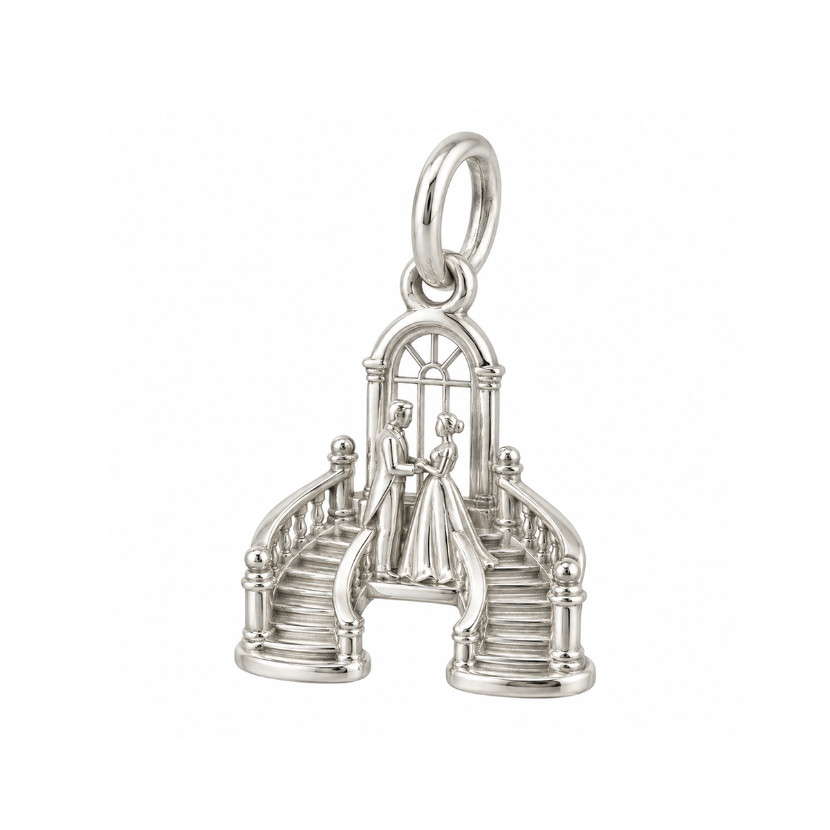 Grand Staircase and Couple Charm — Silver — 50-works-silver-20260916-90