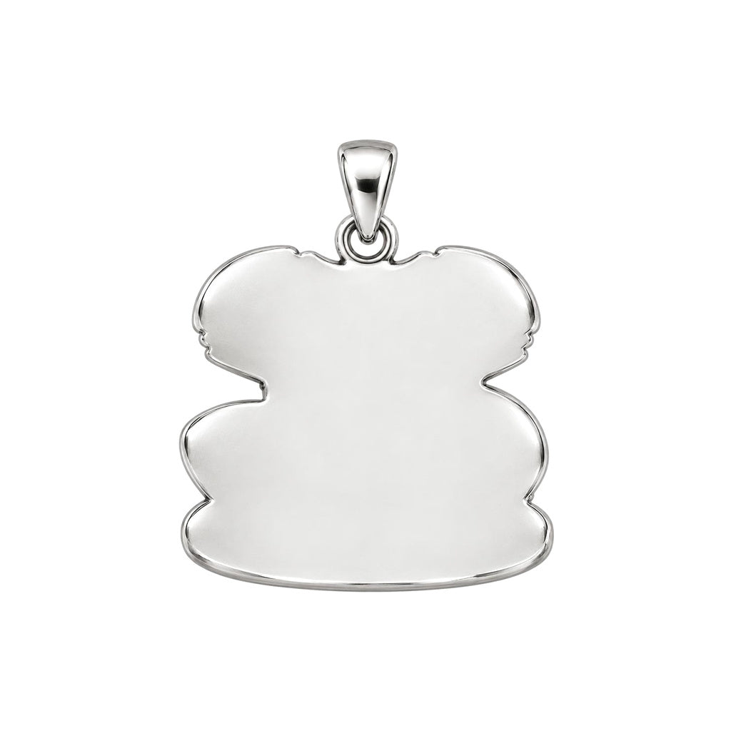 Gridiron Glory Gear Charm Bracelet – Personalized Mom Gift – back of the charm, engraving area