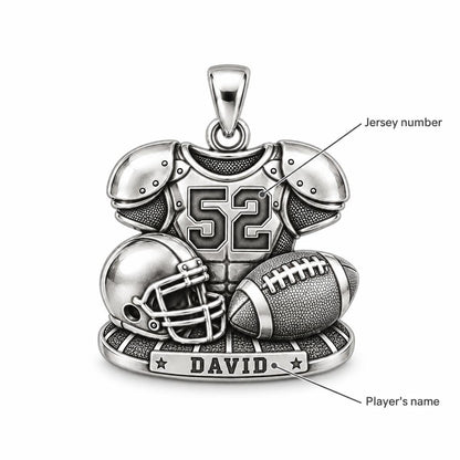 Gridiron Glory Gear Charm Bracelet – Personalized Mom Gift – personalization guide