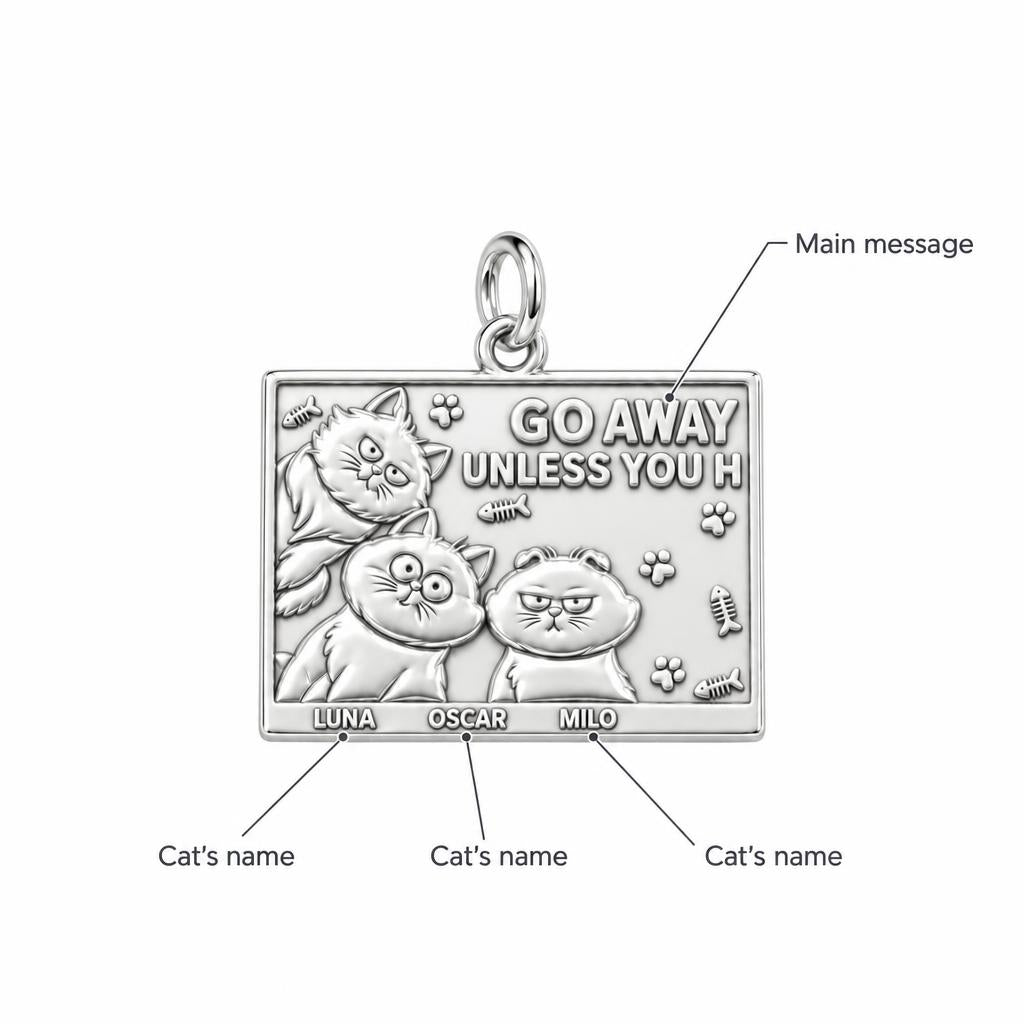 Grumpy Cat Family Charm Bracelet – Personalized Cat Mom Gift – personalization guide