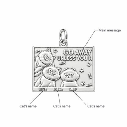 Grumpy Cat Family Charm Bracelet – Personalized Cat Mom Gift – personalization guide