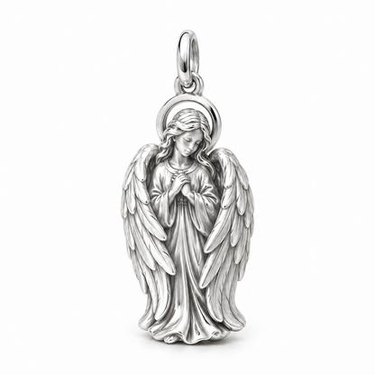 Guardian Angel Charm — Silver | charm-topics-remaining-444-2026-09-14 | topic-015
