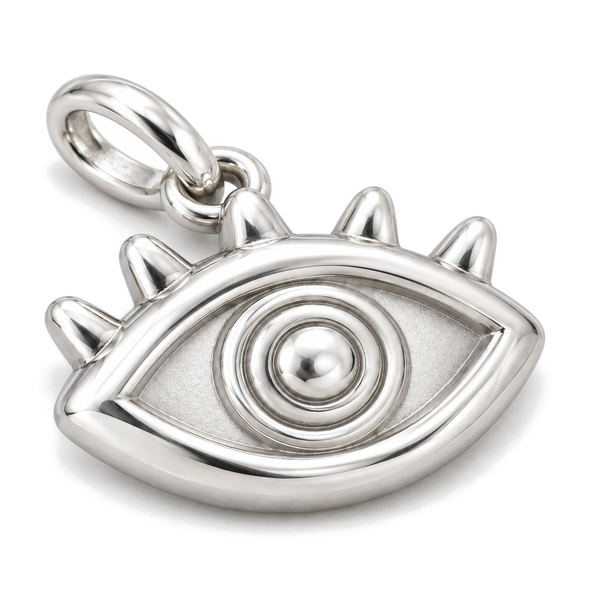 Guardian Eye Charm — Silver Super Macro | charm-topics-remaining-444-2026-09-14 | topic-014