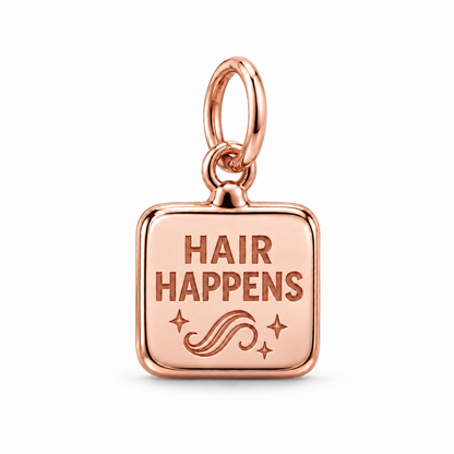 Hair Happens Dangle Charm | Rose Gold | sha256:29c109122e06dbb7aa82c0bf989e76f9653f0a3102cc68eb9680f98cb5a3209f