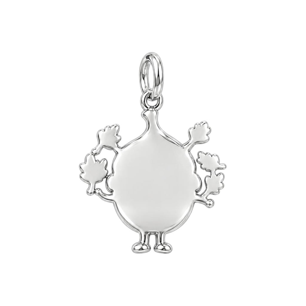 Happy Little Acorn Huggie Charm Earrings – back of the charm, engraving area
