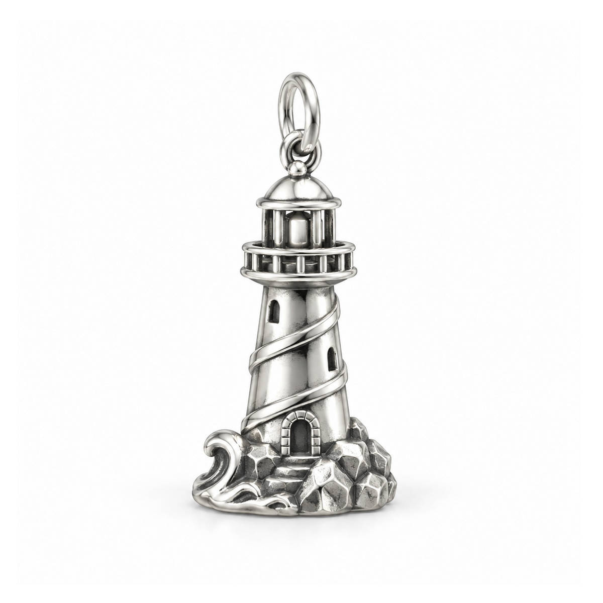 Harbor Light Charm — Silver | charm-topics-remaining-444-2026-09-14 | topic-168