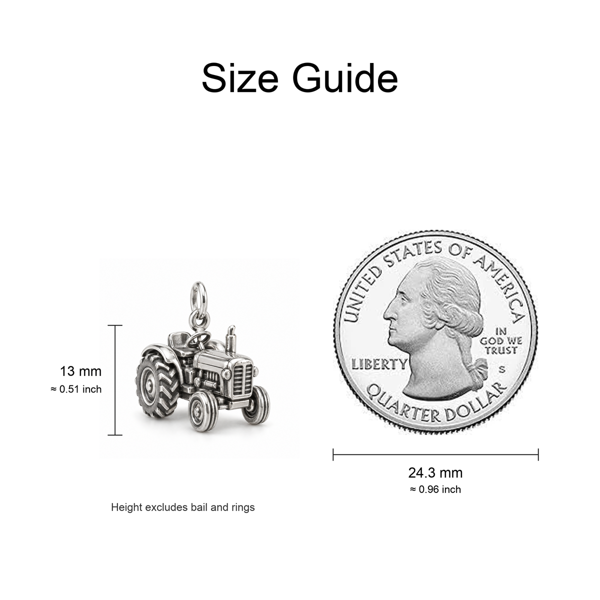 Harvest Tractor Charm — Size Guide | charm-topics-remaining-444-2026-09-14 | topic-295