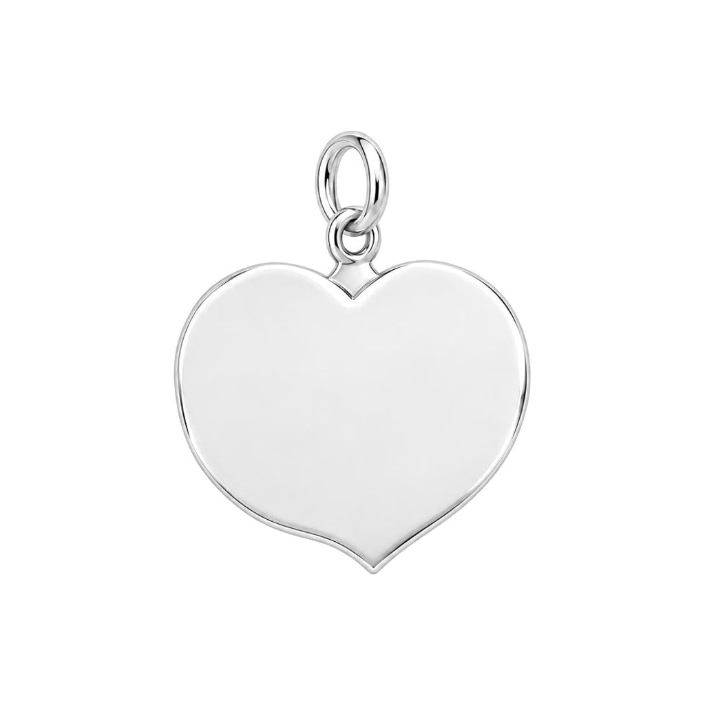 Heart Full of Littles Charm Bracelet – Personalized Mom Gift – back of the charm, engraving area