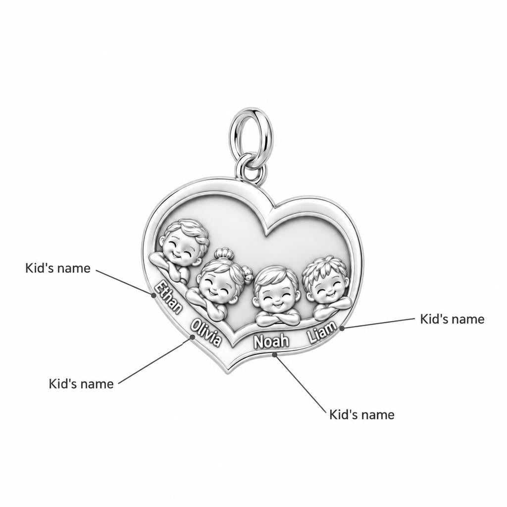 Heart Full of Littles Charm Bracelet – Personalized Mom Gift – personalization guide
