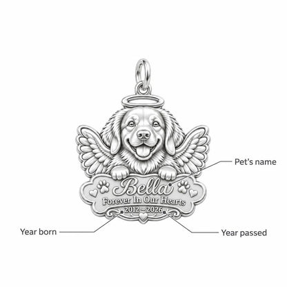 Heavenly Angel Pup Charm Bracelet – Personalized Dog Mom Gift – personalization guide
