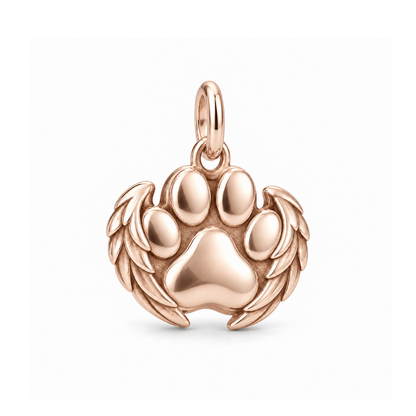 Heavenly Paw Charm — Rose Gold | charm-topics-remaining-444-2026-09-14 | topic-434
