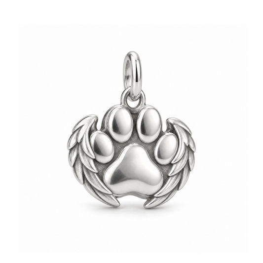 Heavenly Paw Charm — Silver | charm-topics-remaining-444-2026-09-14 | topic-434
