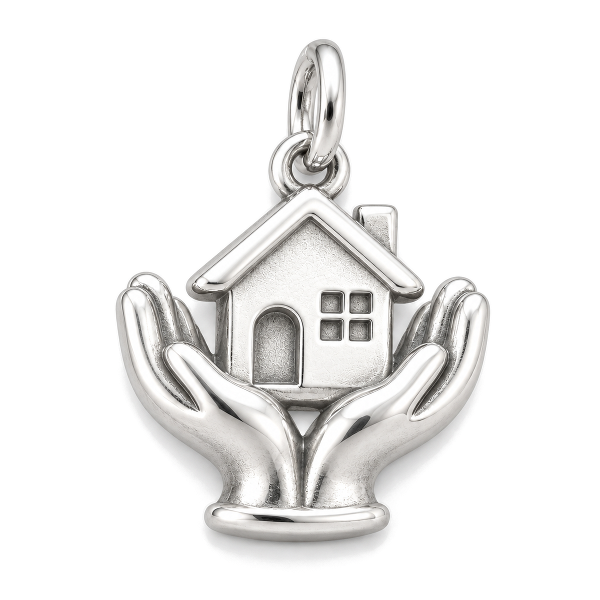 Helping Hands Home Charm — Silver Super Macro | charm-topics-remaining-444-2026-09-14 | topic-312