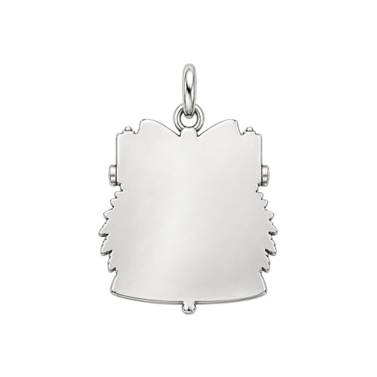 Heritage Anniversary Bell Charm Bracelet – Personalized Family Gift – back of the charm, engraving area