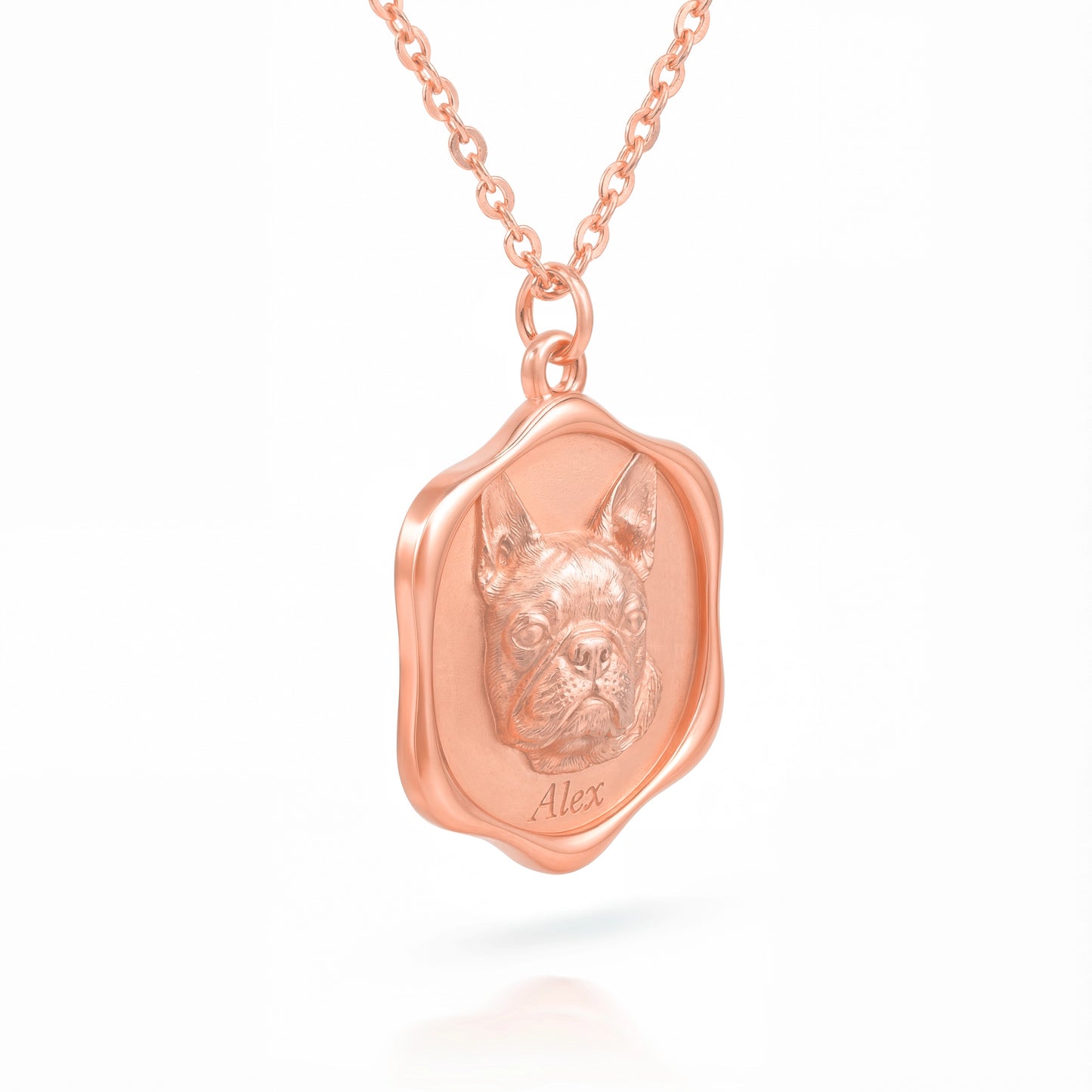 Soulyshine Precious Paw -  Upload Pet Portrait Photo Necklace