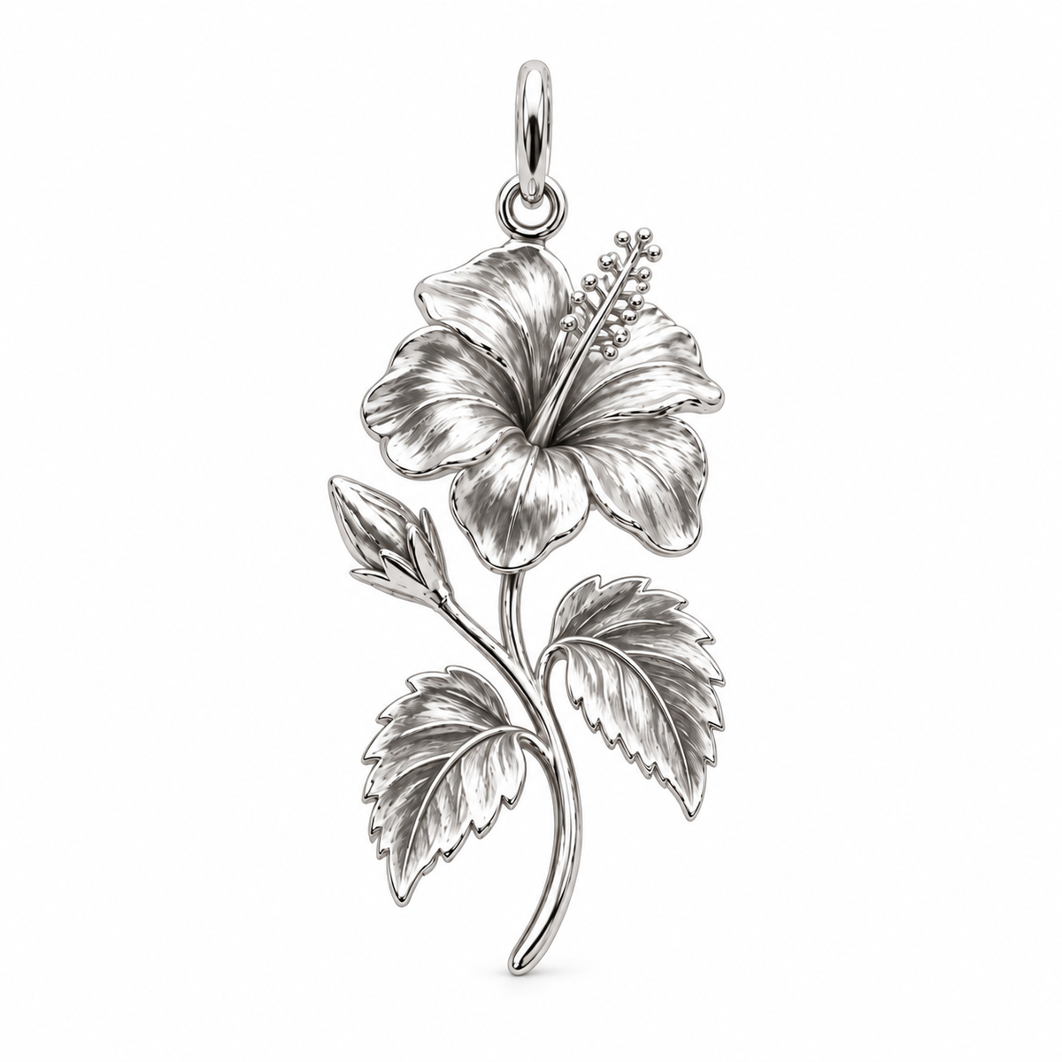 Blooming Memories — Choose Your Flower Charm and Polyester Cord Bracelet Set