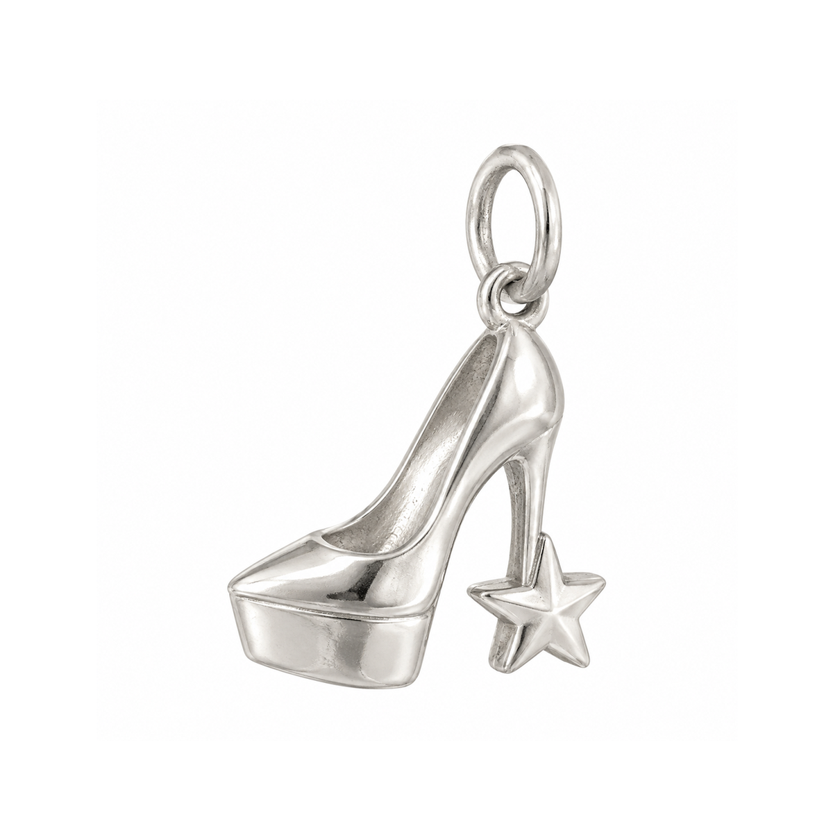 High Heel and Star Charm — Silver — 50-works-silver-20260916-97