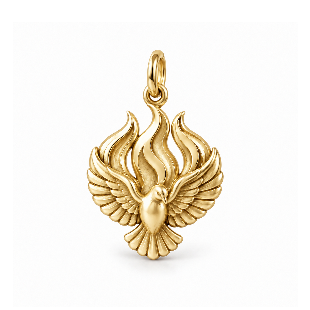 Holy Spirit Charm — Gold | charm-topics-remaining-444-2026-09-14 | topic-074