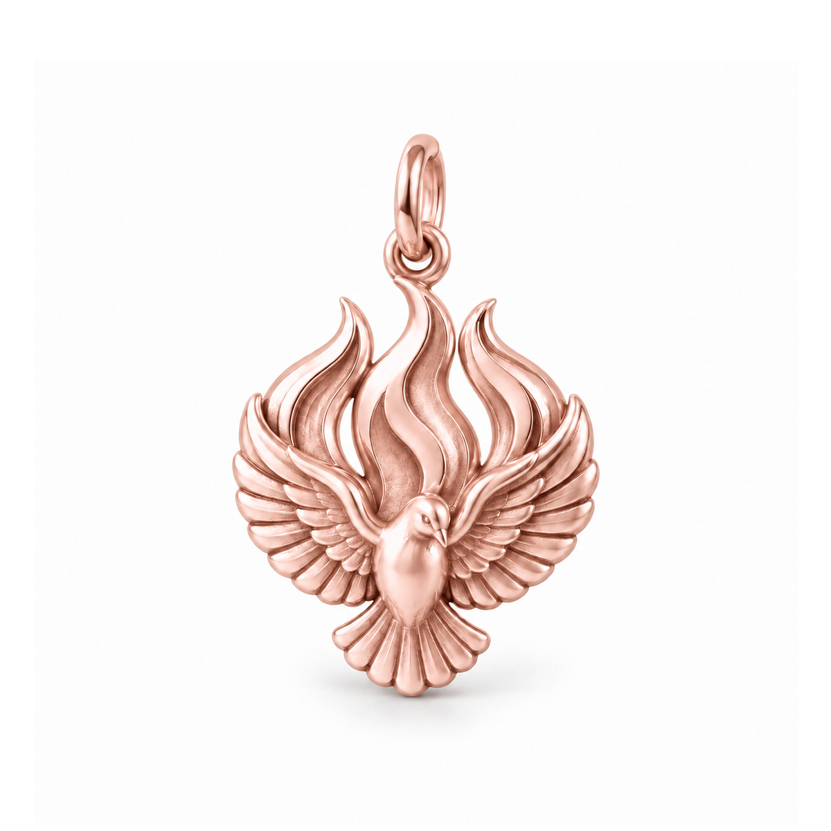 Holy Spirit Charm — Rose Gold | charm-topics-remaining-444-2026-09-14 | topic-074