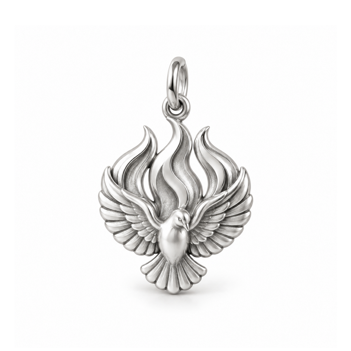 Holy Spirit Charm — Silver | charm-topics-remaining-444-2026-09-14 | topic-074