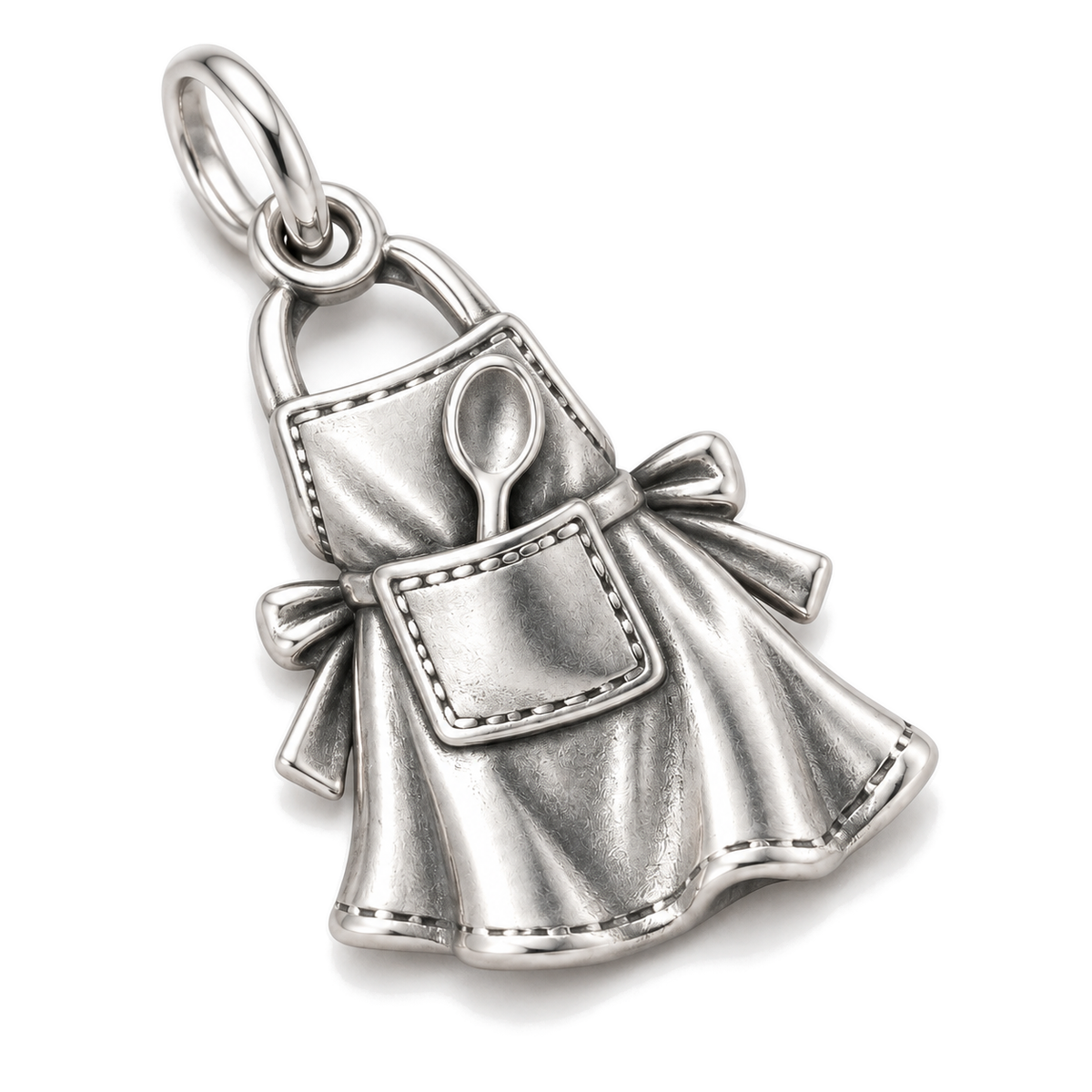 Home Cook Apron Charm — Silver Super Macro | charm-topics-remaining-444-2026-09-14 | topic-250