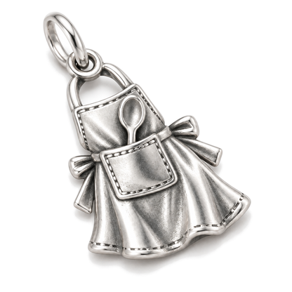 Home Cook Apron Charm — Silver Super Macro | charm-topics-remaining-444-2026-09-14 | topic-250