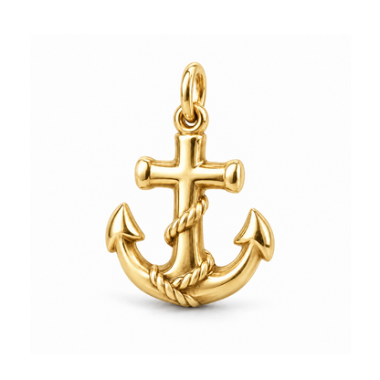 Hope Anchor Charm — Gold | charm-topics-remaining-444-2026-09-14 | topic-209