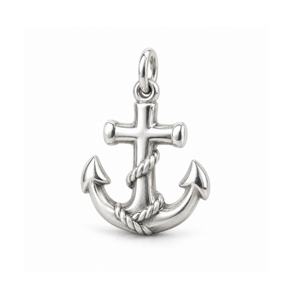 Hope Anchor Charm — Silver | charm-topics-remaining-444-2026-09-14 | topic-209