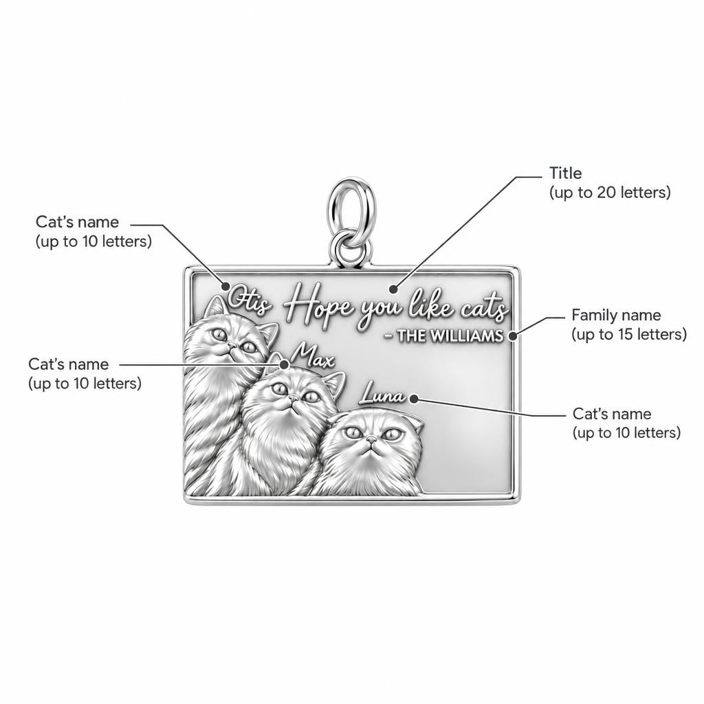 Hope You Like Cats Charm Bracelet – Personalized Cat Mom Gift – personalization guide