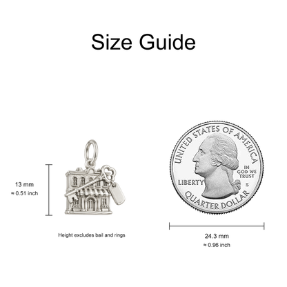 Hotel and Key Charm — Size Guide — 13 mm body excluding bail and rings — 50-works-silver-20260916-103