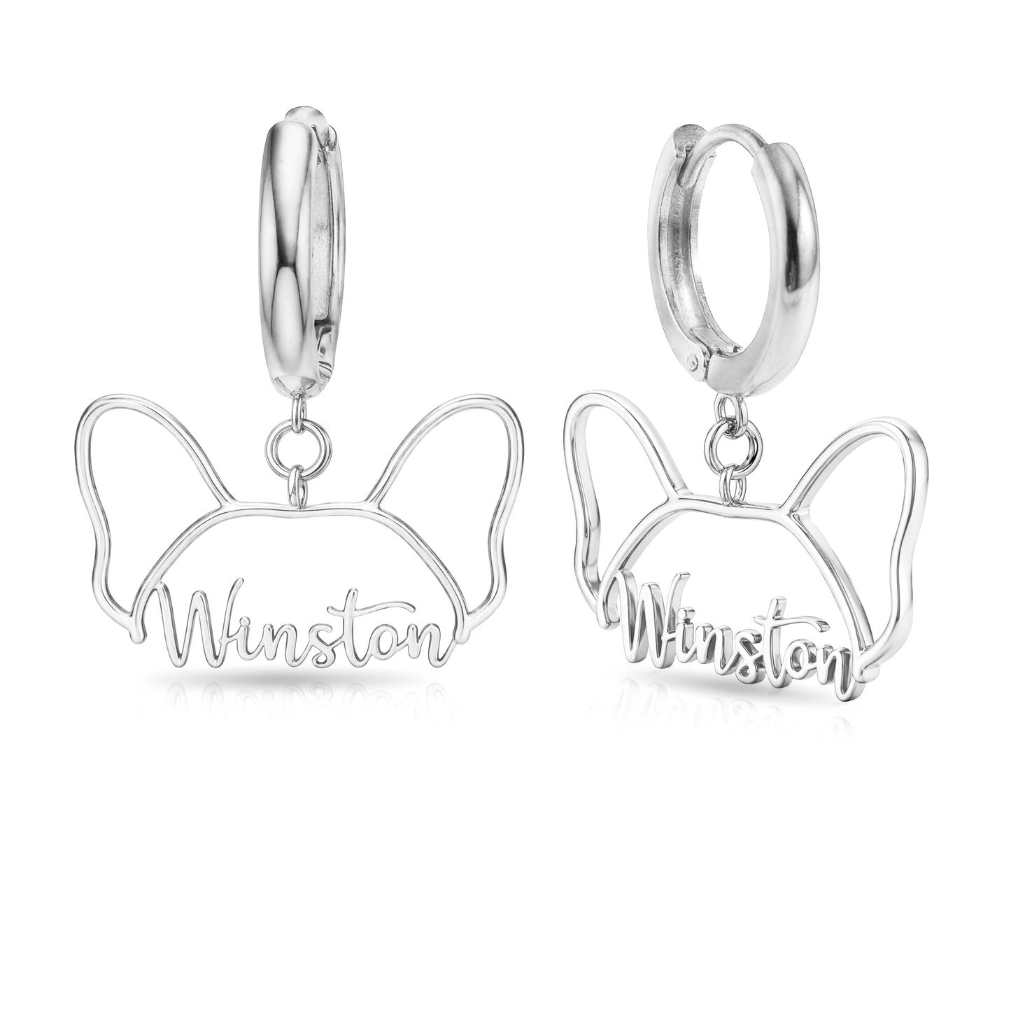 Soulyshine Whisper of Paws – Personalized Your Pet's Face Earings